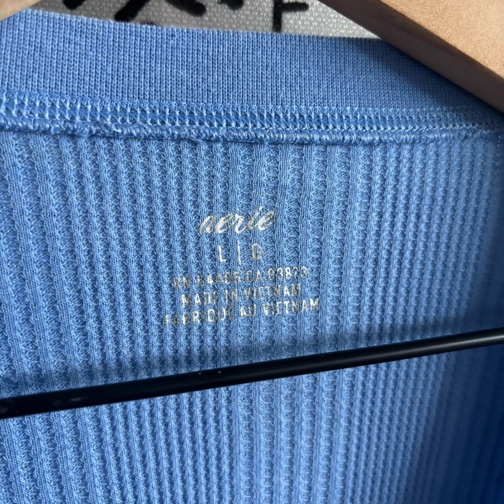 Aerie Half Snap Long‎ Sleeve - Picture 6 of 7